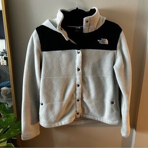 The North Face Kids Fleece Jacket - Black and White